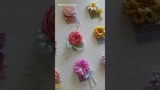 프랑스자수 l 9 꽃상자 자수 9 Flower Boxes embroidery