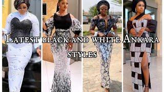 Latest and Stunning Ankara Black & White Styles 2023   Stylish funeral Styles  African Fashion