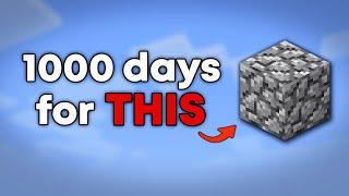 I Spent 1000 Days Getting Cobblestone in Minecrafts Most Complicated Modpack