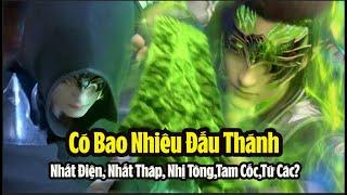 Có bao nhiêu Đấu Thánh trong thế lực ở Trung Châu Nhất Điện Nhất Tháp Nhị TôngTam CốcTứ Các?