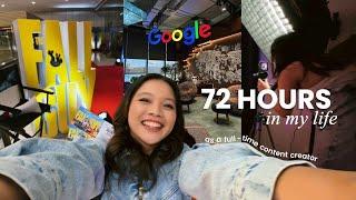 72 hours in my life movie premiere visiting Google HQ content days ultimate frisbee