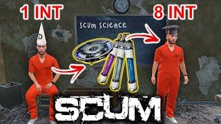 SCUM 0.9  SCIENCE - How to upgrade your Intelligence and how it affects your skills