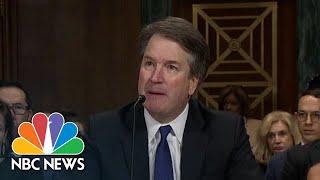 Brett Kavanaugh Sometimes I Had Too Many Beers  NBC News