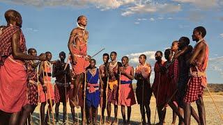 Maasai Jumping dance - MAASAI Dance - Vertical jumps. #maasaijump #maasaidance #maasai