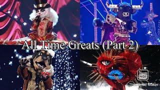 Some Of The Greatest Performances EVER  The Masked Singer PART 2