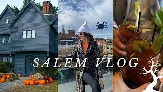 SALEM MASSACHUSETTS IN OCTOBER  VLOG  SHOWS TOURS FOOD AND SHOPPING