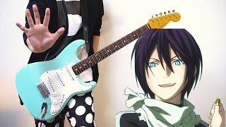 【TAB】Noragami Aragoto OP -ノラガミ【狂乱Hey Kids】 Guitar Cover ギター 弾いてみた