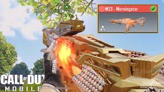 The DIAMOND MYTHIC M13 Morningstar  CoD Mobile