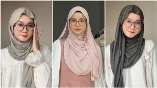 Hijab Style With Glasses । Easy Hijab Tutorial With Glasses । Hijab Tutorial।