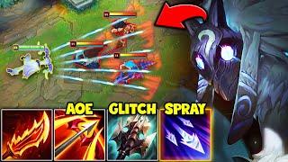 KINDRED BUT MY BUILD IS A LITERAL GLITCH EVERY Q SHOOTS 6 AUTO ATTACKS