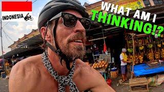 Riding My Bicycle From Jakarta to Bali  Bike Touring Indonesia Episode 3