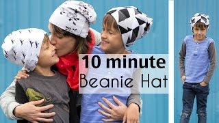 Sew a Beanie Hat in 10 Minutes
