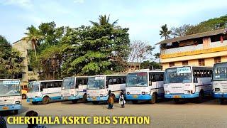 Cherthala ksrtc bus stand Alappuza District Kerala