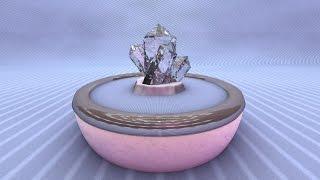 Speed Tutorial Cinema 4D - broken  crashed glass - Ice - kristall