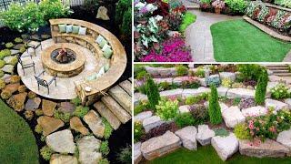 57+ Best Sloped Backyard Design Beautiful and Easy Landscaping Ideas