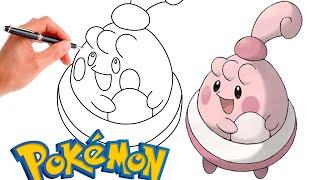 How To Draw HAPPINY POKEMON #440  Generation 4