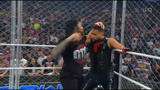 Roman Reigns attack The Bloodline  WWE Smackdown Highlights 13 Sep 2024