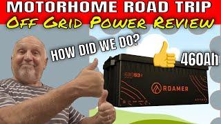 6 Months Off Grid Using The Roamer 12V 460Ah LiFePO4 Battery -  - Was It Worth The Price?