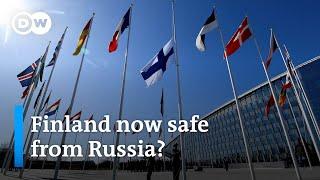 NATOs border with Russia doubles as Finland joins  DW News