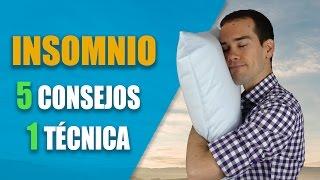 Cómo Combatir el INSOMNIO de Forma Natural  5 Consejos Para DORMIR Bien que funcionan