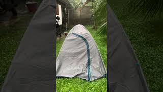 Quechua Camping tent heavy rain test  Review   Decathlon  2021