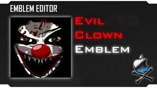 Black Ops 2 - Evil Clown suggested Emblem Emblem Tutorial