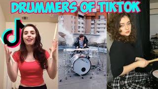 DRUMMERS OF TIK TOK COMPILATION 5  BEST TIKTOK DRUMMER 2020