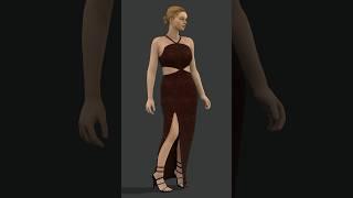 من كورس ثلاثيّ الابعاد Clo3d #clo3d #fashion