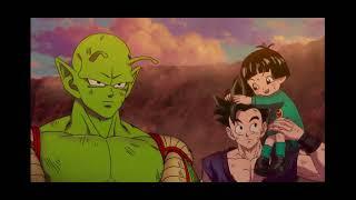 Pan reunites with Gohan after battle with Cell Max