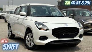 New Maruti Suzuki Swift 2024  Swift ZXi @ Rs 8.29L  Best Variant to buy?  White Colour Review