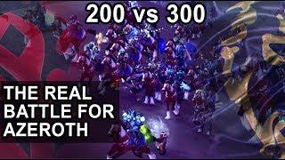 BFA 200 Alliance vs 300 Horde  World PVP Action ft Mconnell Sodapoppin Esfand Comedycuck