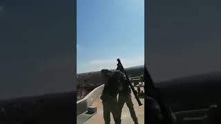 Türk Askeri Suriye Çatışma Rejime Ait Uçağa Füze Atıyor  Turkish Soldier War In Syria 