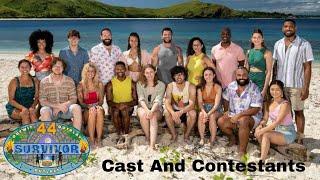 Survivor 44 Cast And Contestants CBS