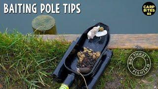 Baiting Pole Tips - Winter Day Carp Fishing Session