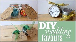 DIY Dollar Store Wedding Favours