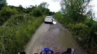 A ride through Cliffe on my Yamaha XT 600e