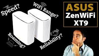 Testing my ASUS ZenWiFi XT9 Mesh System SpeedRangeRoaming & ...