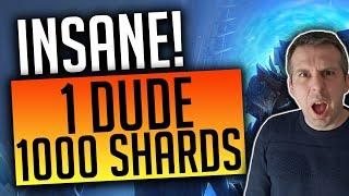 1 DUDE 1000 ANCIENT SHARDS THIS IS DISGUSTING  Raid Shadow Legends Raid Shadow Legends