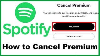  How to Cancel Spotify Premium  Spotify Premium Cancel all Subscriptions Plans