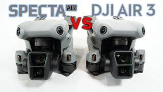 Specta Air vs DJI Air 3  Camera comparison Flight Time Obstacle Avoidance and more tested