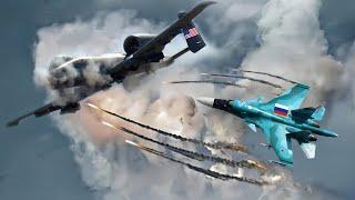 Russian SU-34 Pilot Successfully Thwarts US A-10 Thunderbolt II bomber attack