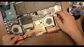 Asus TUF FX705G gaming laptop logic board repair