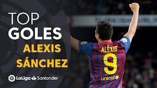 TOP 25 GOALS Alexis Sánchez in LaLiga Santander