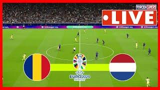 Romania vs Netherlands LIVE  UEFA Euro 2024 - Round of 16  Watch Match LIVE Today
