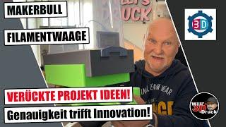 Intelligente Filamentüberwachung Entdecke Makerbull Filamentwaage mit NFC Sensor