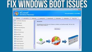 Fix Windows Startup Issues with the Lazesoft Windows Recovery Tools