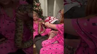 Christmas at Natalie’s Playing with snake 2022