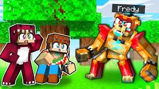 ¡Que NO TE ATRAPEN los ANIMATRONICOS de FNAF en MINECRAFT  ESCONDITE con RAPTORGAMER y FLEXVEGA