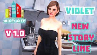 MILFY CITY v 1.0c Violet full Gameplay + 100% save Data