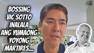 VIC SOTTO at TITO SEN NAGPUNTA SA BUROL NI YOYONG MARTIRES  IKINUWENTO ANG KANILANG PINAGSAMAHAN.